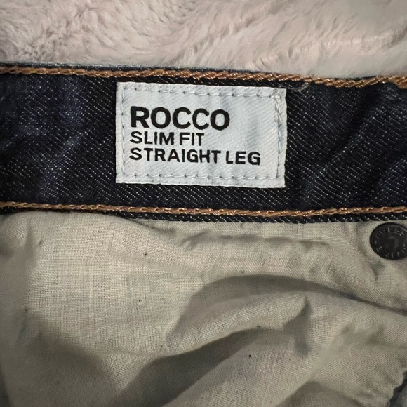 Express- Rocco Slim Fit Denim Jean-Straight Leg - Picture 6 of 6